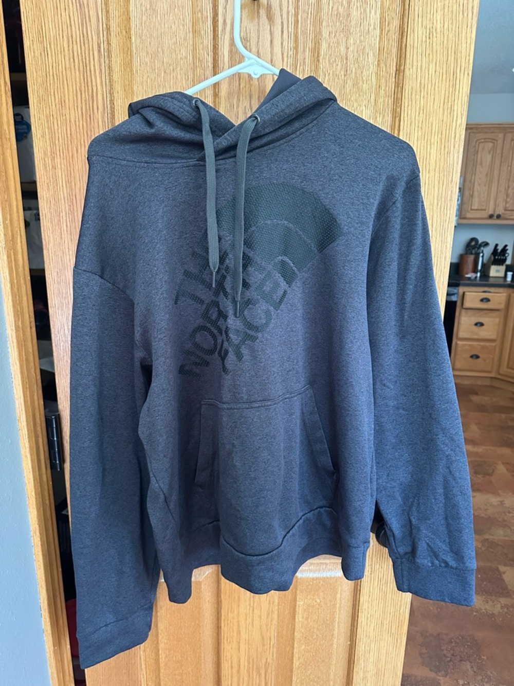The North Face Men's Charcoal Gray Pullover Hoodie